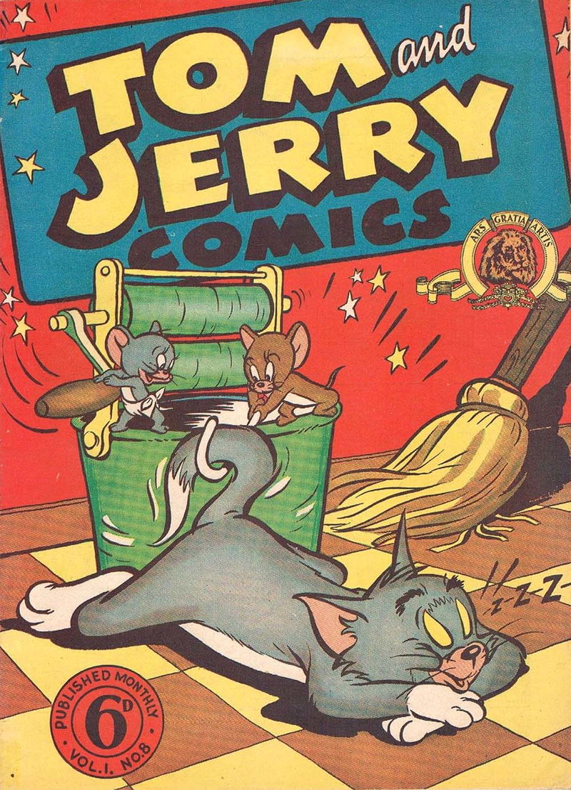 Tom and Jerry Comics (Rosnock, 1949 series) v1#8 ([November 1949?])