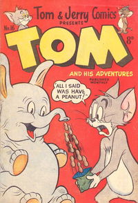 Tom & Jerry Comics Presents Tom and His Adventures (Rosnock) #16 (October 1953?)
