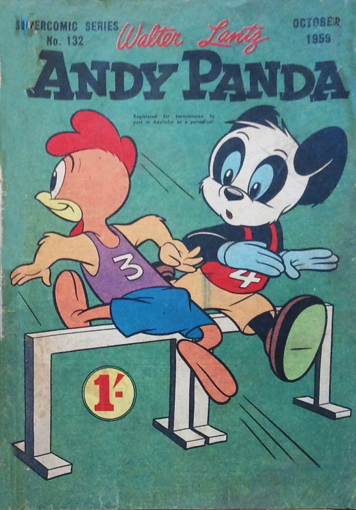 The Supercomic Series (Shakespeare Head, 1953 series) #132 — Walter Lantz Andy Panda (October 1959)