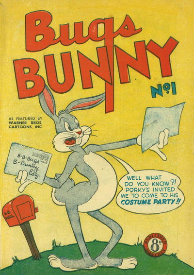 Bugs Bunny (Youngs, 1952? series) #1 [September 1952?]