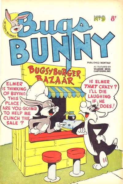 Bugs Bunny (Youngs, 1952? series) #9 [May 1953?]