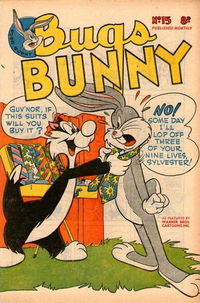 Bugs Bunny (Youngs, 1952? series) #15 [November 1953?]