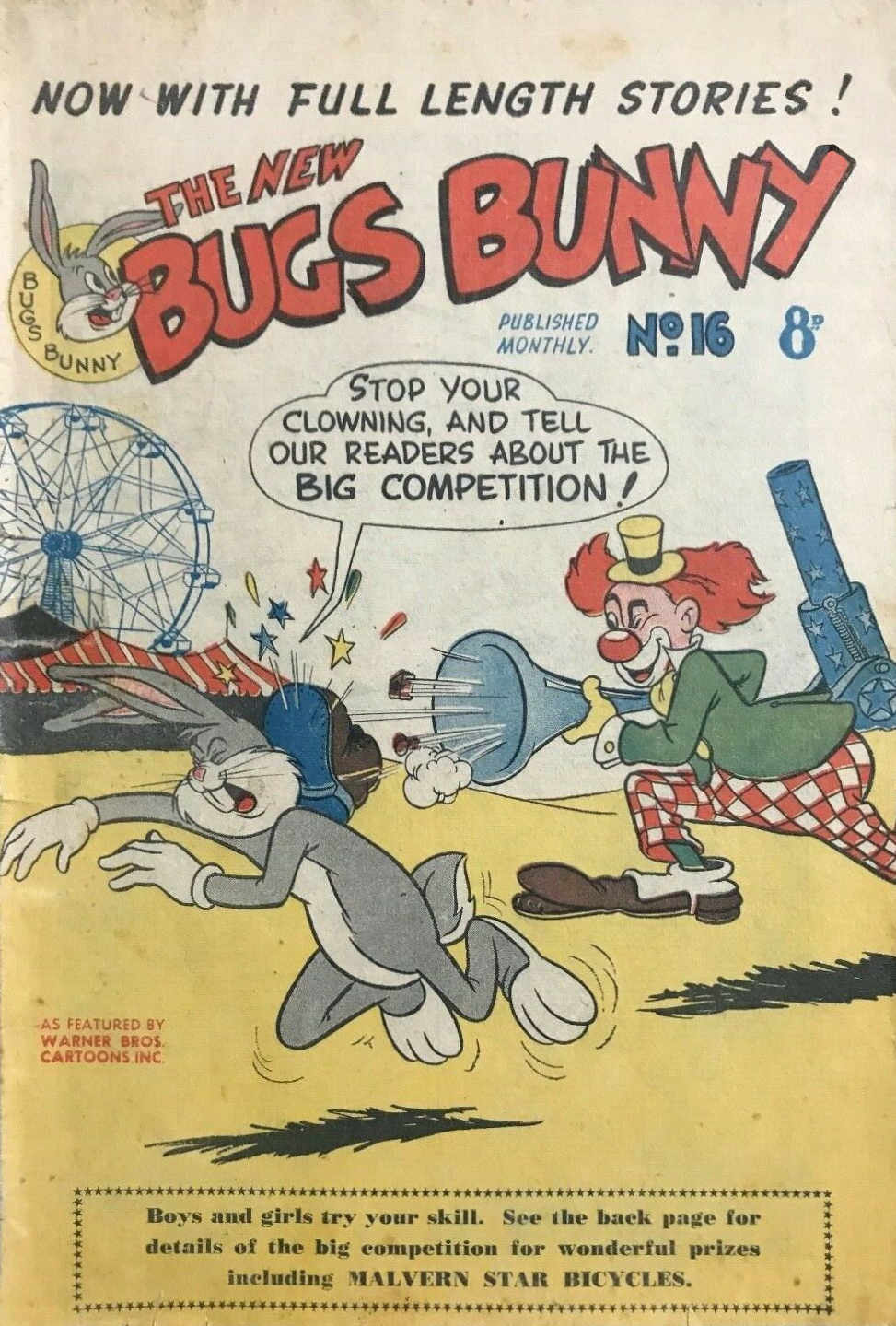 Bugs Bunny (Youngs, 1952? series) #16 — The New Bugs Bunny ([December 1953?])