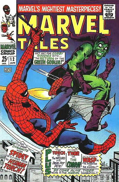 Marvel Tales (Marvel, 1949 series) #12 January 1968