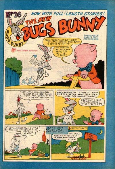 Bugs Bunny  #26 ([October 1954?])