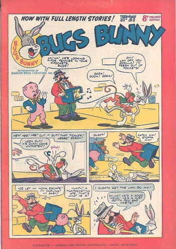 Bugs Bunny (Youngs, 1952? series) #27 ([November 1954?])