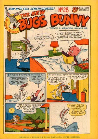 Bugs Bunny (Youngs, 1952? series) #28 [December 1954?]