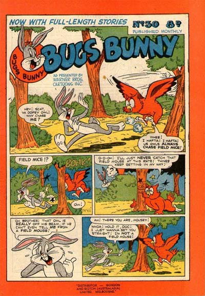Bugs Bunny  #30 ([February 1955?])
