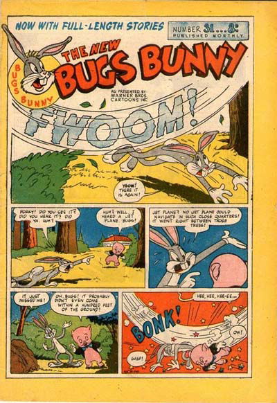 Bugs Bunny (Youngs, 1952? series) #31 — The New Bugs Bunny [March 1955?]