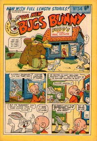 Bugs Bunny (Youngs, 1952? series) #34 [June 1955?]