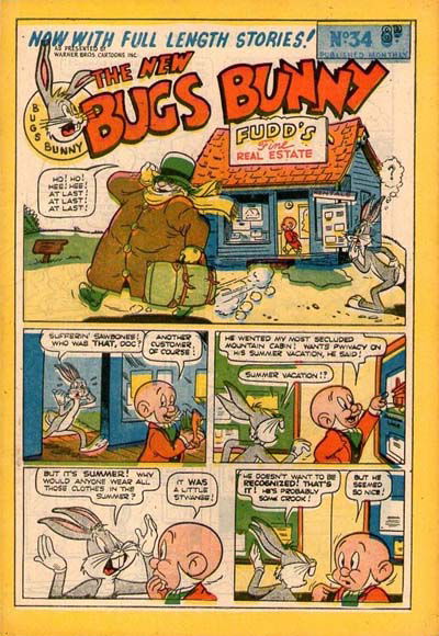 Bugs Bunny (Youngs, 1952? series) #34 ([June 1955?])