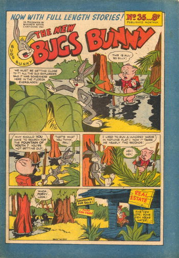 Bugs Bunny (Youngs, 1952? series) #35 ([July 1955?])