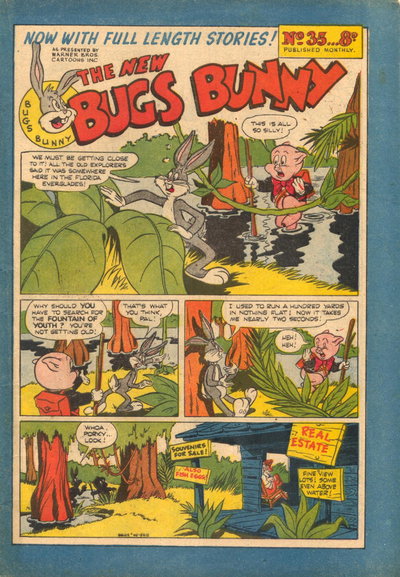 Bugs Bunny  #35 ([July 1955?])