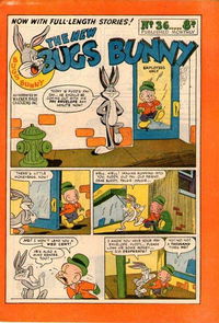 Bugs Bunny (Youngs, 1952? series) #36 [August 1955?]