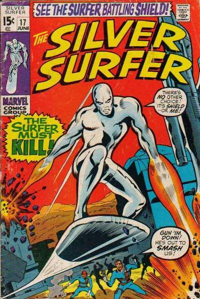 The Silver Surfer (Marvel, 1968 series) #17 (June 1970)