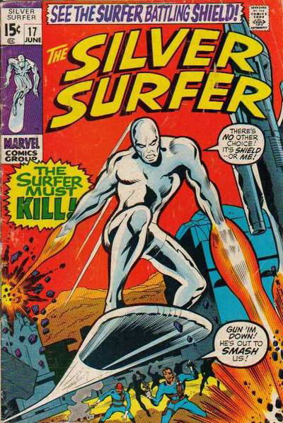 The Silver Surfer (Marvel, 1968 series) #17 (June 1970)