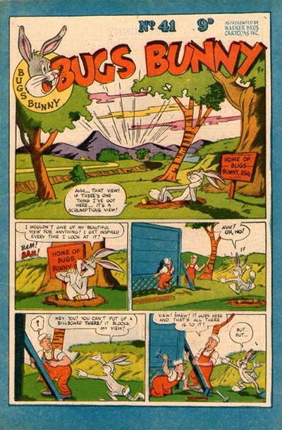 Bugs Bunny (Youngs, 1952? series) #41 ([January 1956?])