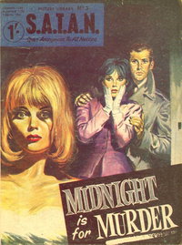 S.A.T.A.N. Picture Library (Famepress, 1966 series)  #3 ([February 1966?]) — Midnight is for Murder