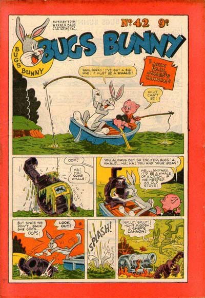 Bugs Bunny (Youngs, 1952? series) #42 [February 1956?]