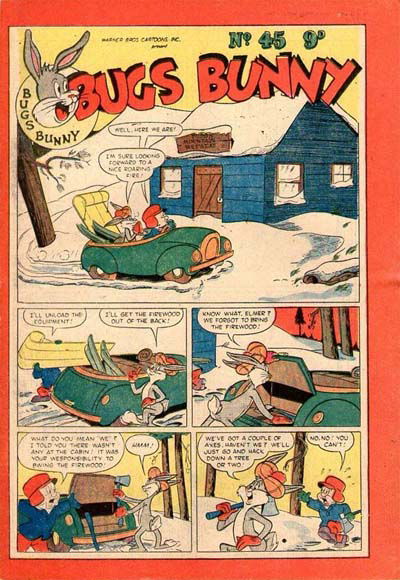 Bugs Bunny (Youngs, 1952? series) #45 [May 1956?]