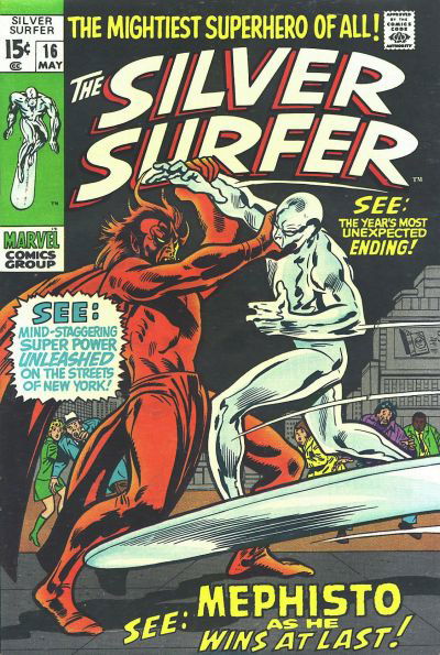The Silver Surfer (Marvel, 1968 series) #16 (May 1970)