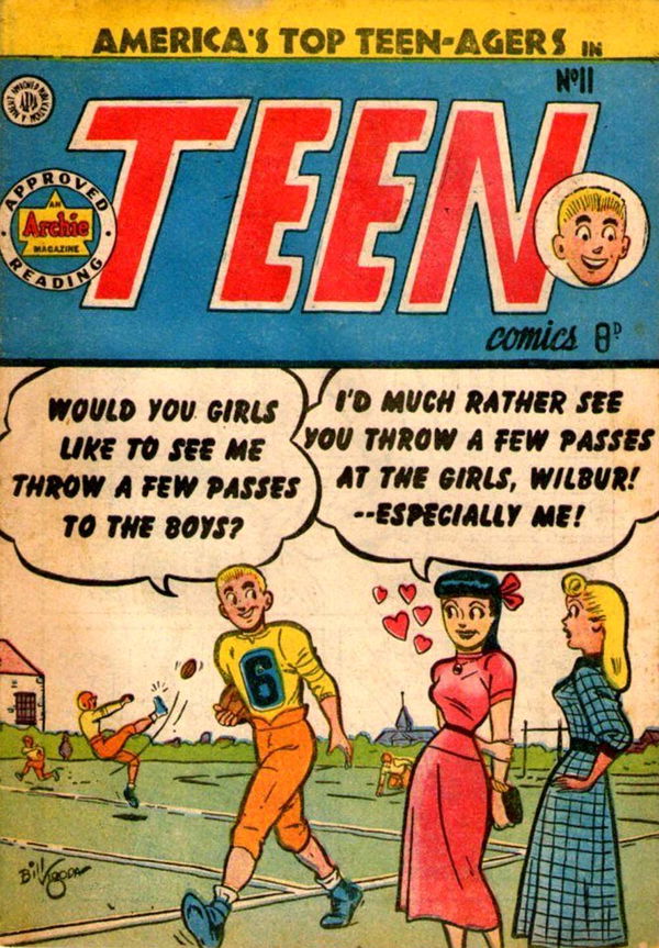 Teen Comics (HJ Edwards, 1952 series) #11 ([April 1953?])