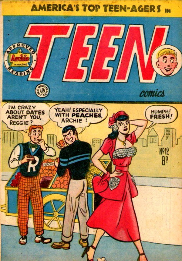 Teen Comics (HJ Edwards, 1952 series) #12 ([May 1953?])