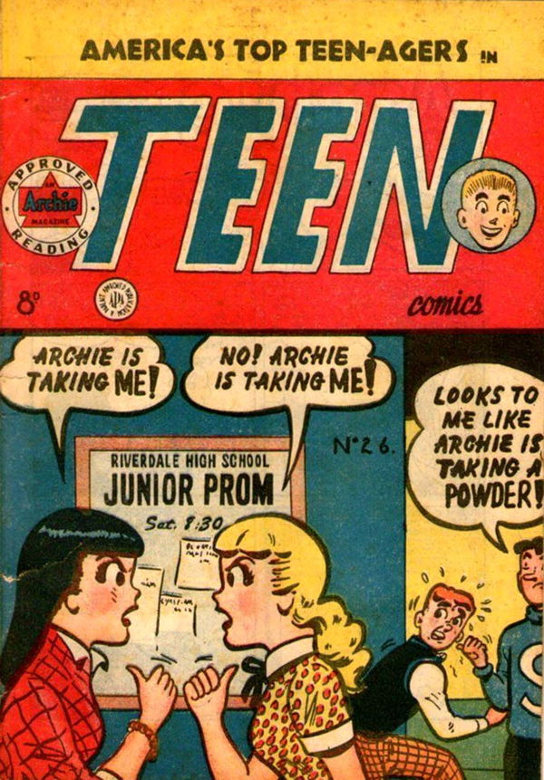 Teen Comics (HJ Edwards, 1952 series) #26 ([July 1954?])