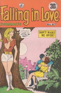 Falling in Love Romances (Colour Comics, 1958 series) #67 [October 1971?]