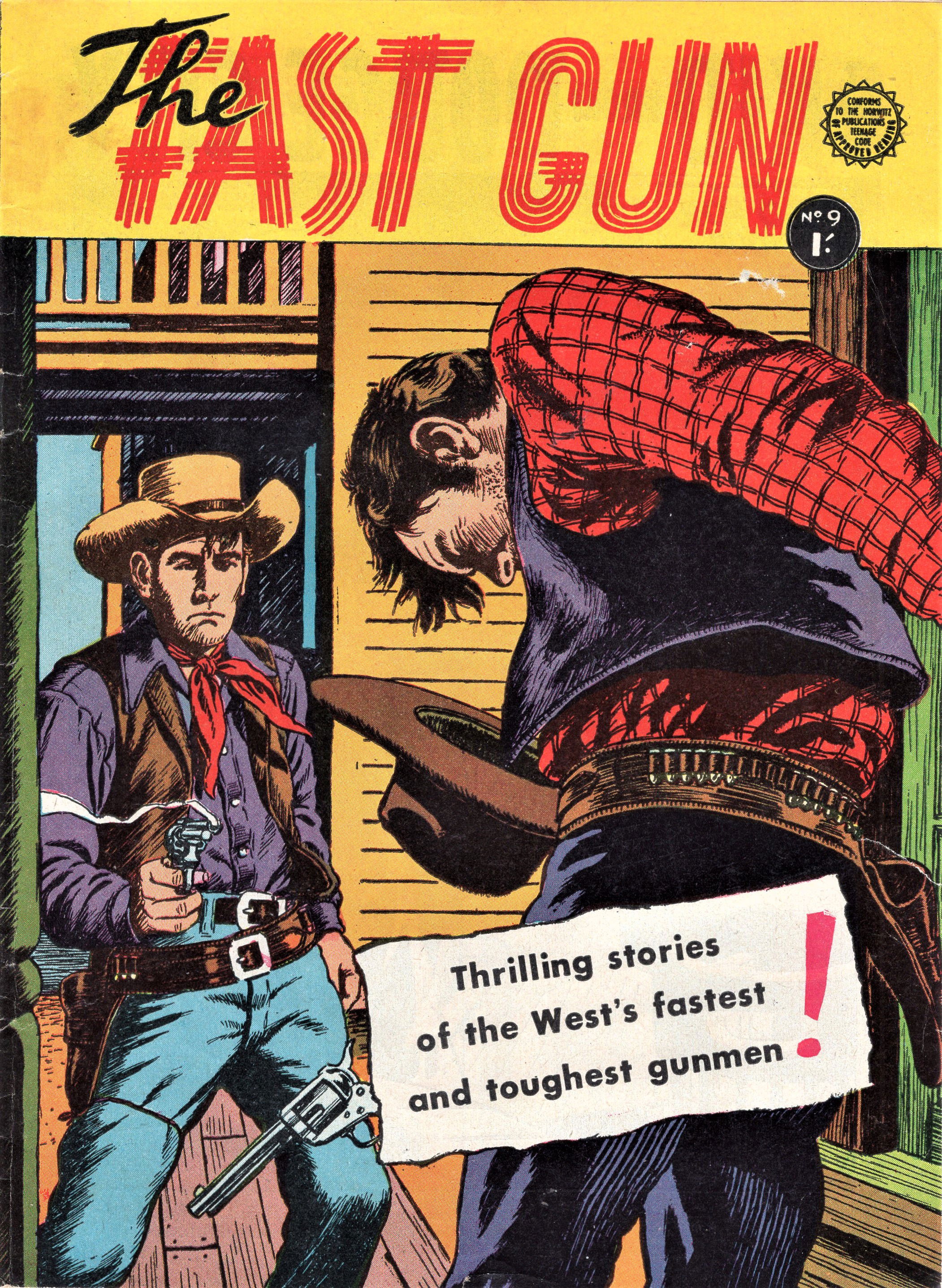 The Fast Gun (Horwitz, 1958? series) #9 (October 1960)