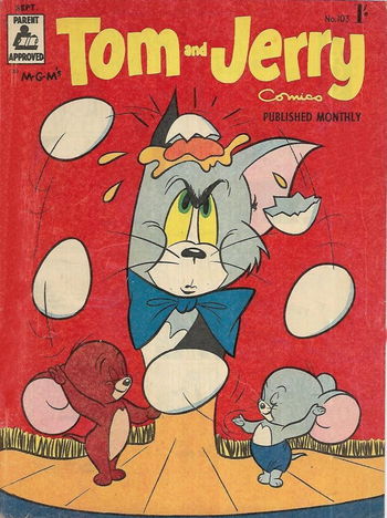 Tom and Jerry Comics (Rosnock, 1949 series) #103 (September 1957)