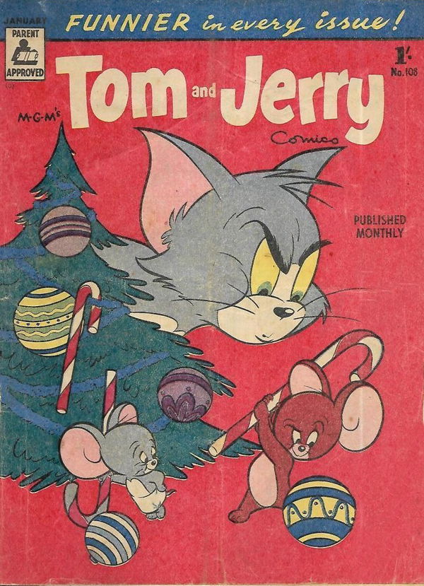 Tom and Jerry Comics (Rosnock, 1949 series) #108 (January 1958)