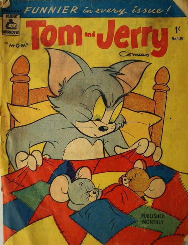 Tom and Jerry Comics (Rosnock, 1949 series) #109 (February 1958)