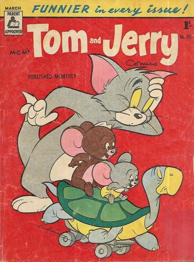 Tom and Jerry Comics  #110 (March 1958)