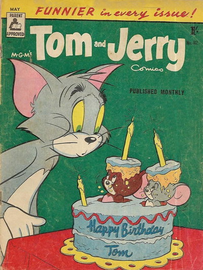 Tom and Jerry Comics  #112 (May 1958)