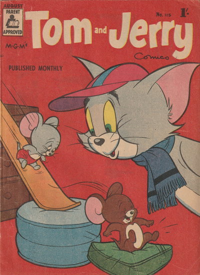 Tom and Jerry Comics  #115 (August 1958)