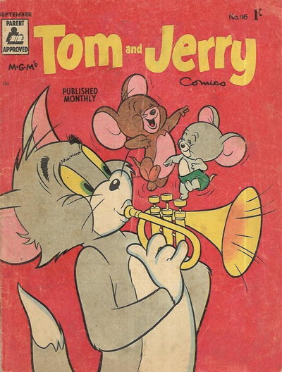 Tom and Jerry Comics  #116 (September 1958)