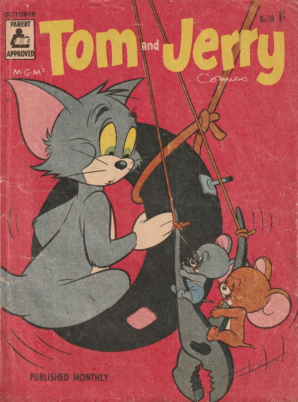 Tom and Jerry Comics (Rosnock, 1949 series) #118 (October 1958)