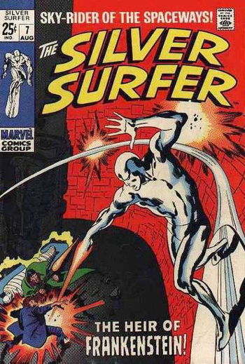 The Silver Surfer (Marvel, 1968 series) #7 August 1969