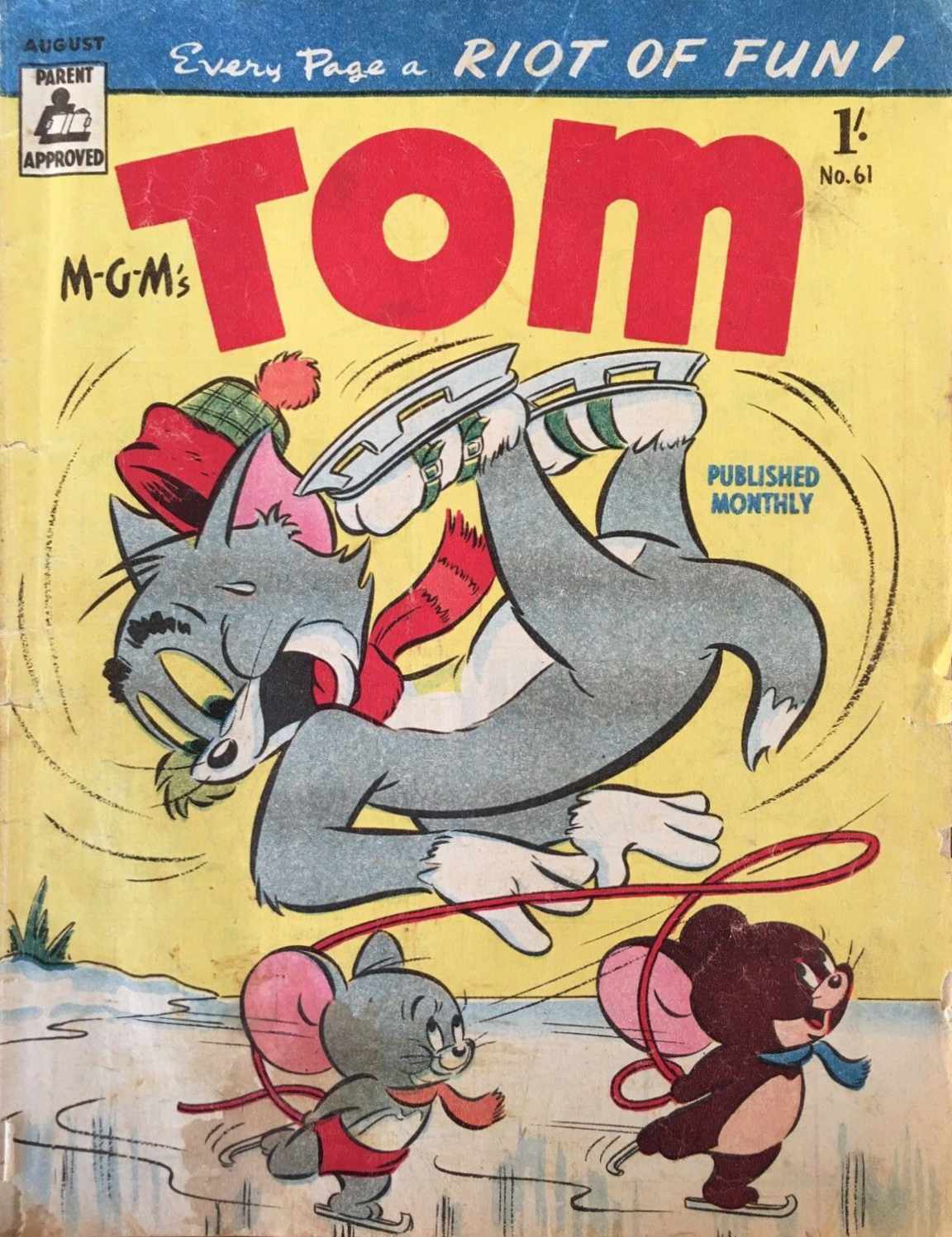 M-G-M's Tom (Rosnock, 1957 series) #61 (August 1957)