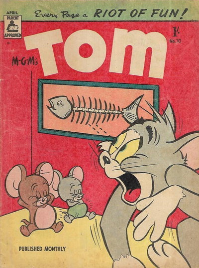 M-G-M's Tom  #70 (April 1958)