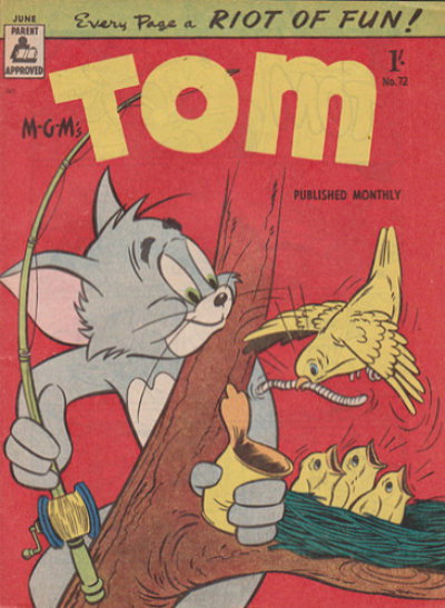 M-G-M's Tom  #72 (June 1958)