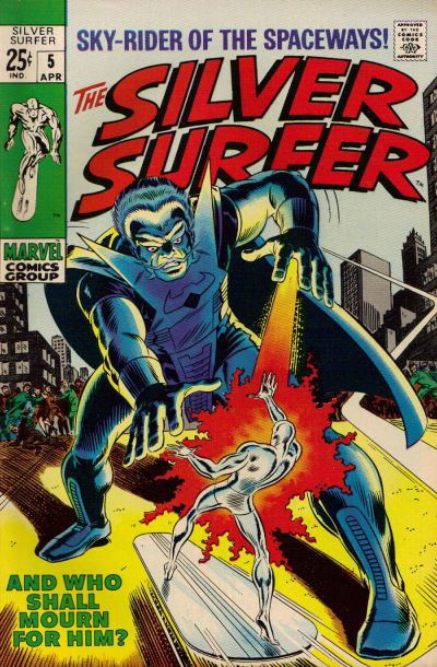 The Silver Surfer (Marvel, 1968 series) #5 (April 1969)