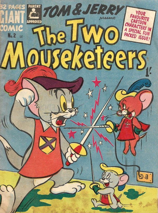 Tom and Jerry Present the Two Mouseketeers (Rosnock, 1955 series) #2 ([December 1955])