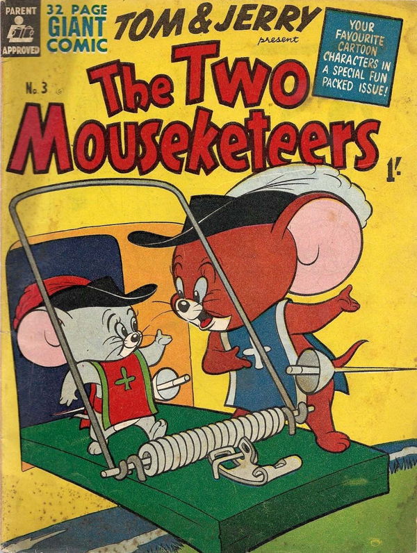 Tom and Jerry Present the Two Mouseketeers (Rosnock, 1955 series) #3 ([January 1956])