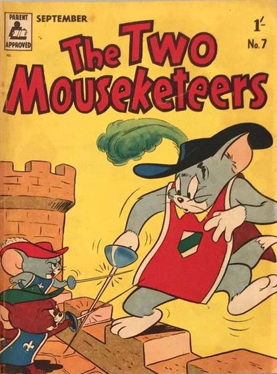 Tom and Jerry Present the Two Mouseketeers  #7 (September 1956)