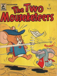 Tom and Jerry Present the Two Mouseketeers (Rosnock) #8 (November 1956)