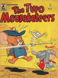 Tom and Jerry Present the Two Mouseketeers (Rosnock, 1955 series)  #8 (November 1956)