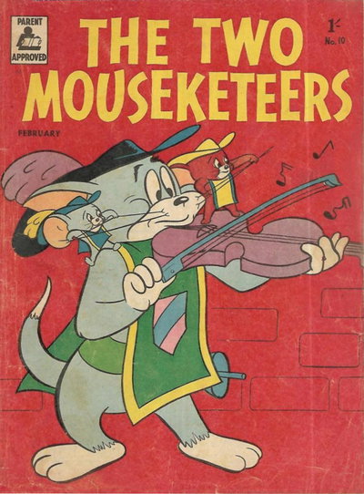 Tom and Jerry Present the Two Mouseketeers  #10 (February 1957)