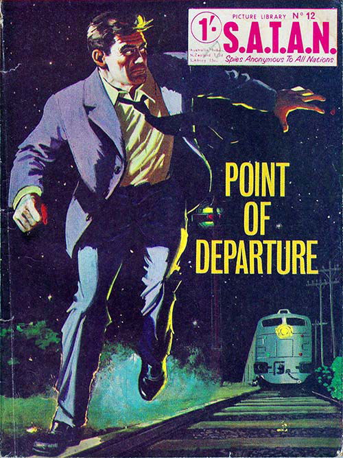 S.A.T.A.N. Picture Library (Famepress, 1966 series) #12 ([June 1966?])